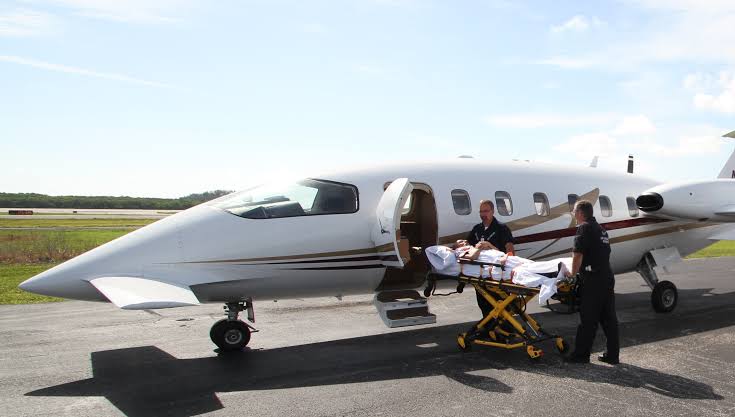 Air Ambulance Jet